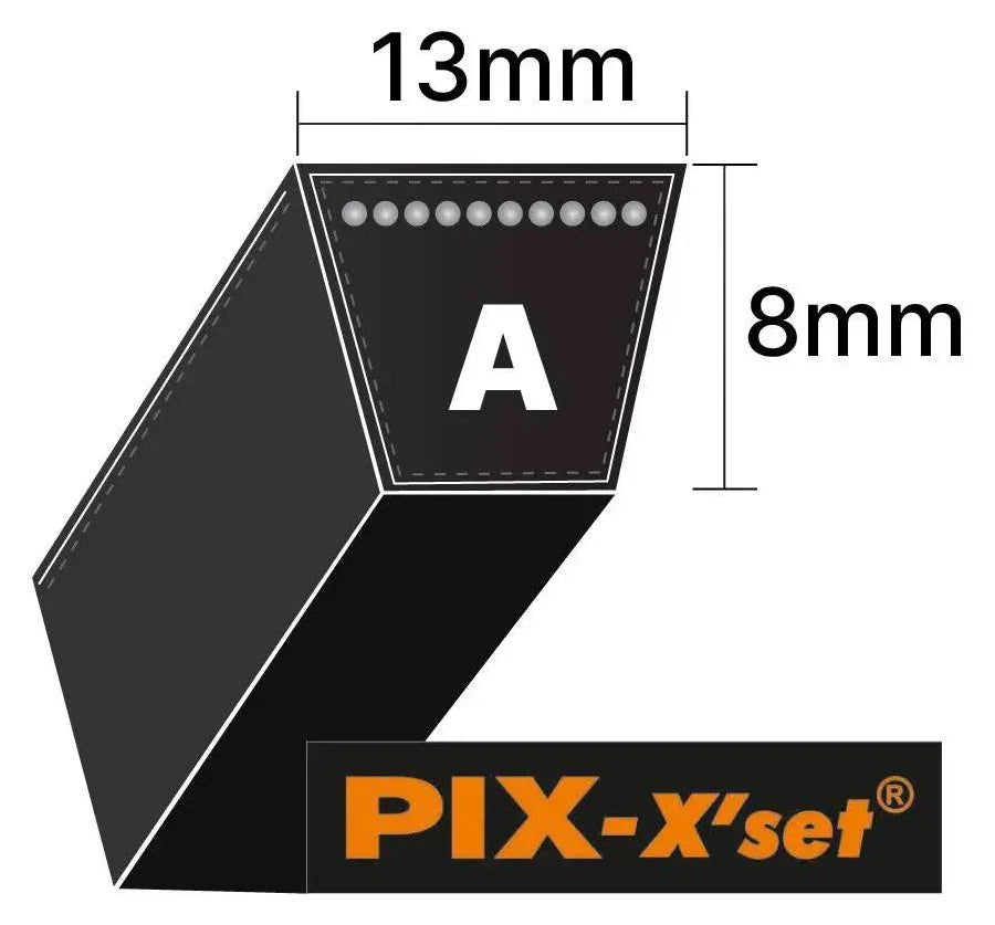A28 Pix V-Belt A Section 13x771Li