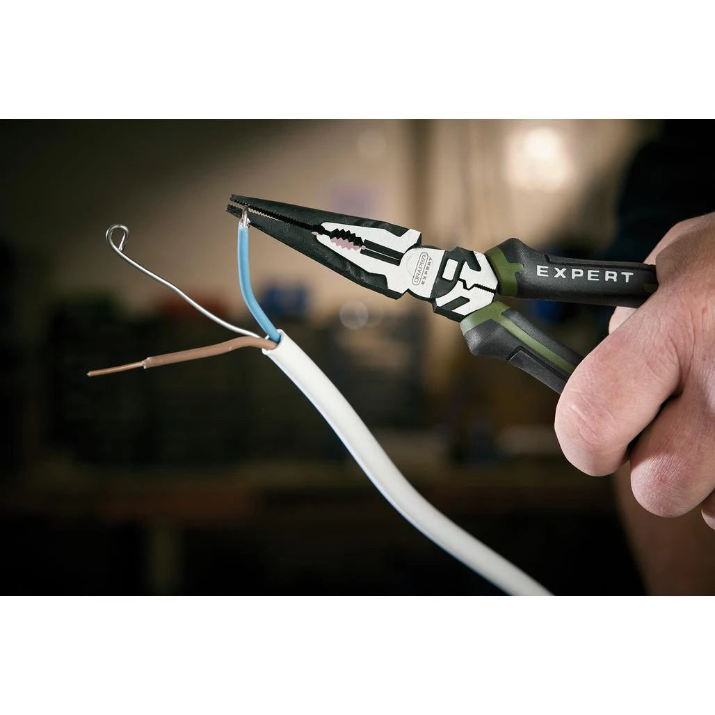 Draper Expert 200mm Alloy Long Nose Pliers 28521