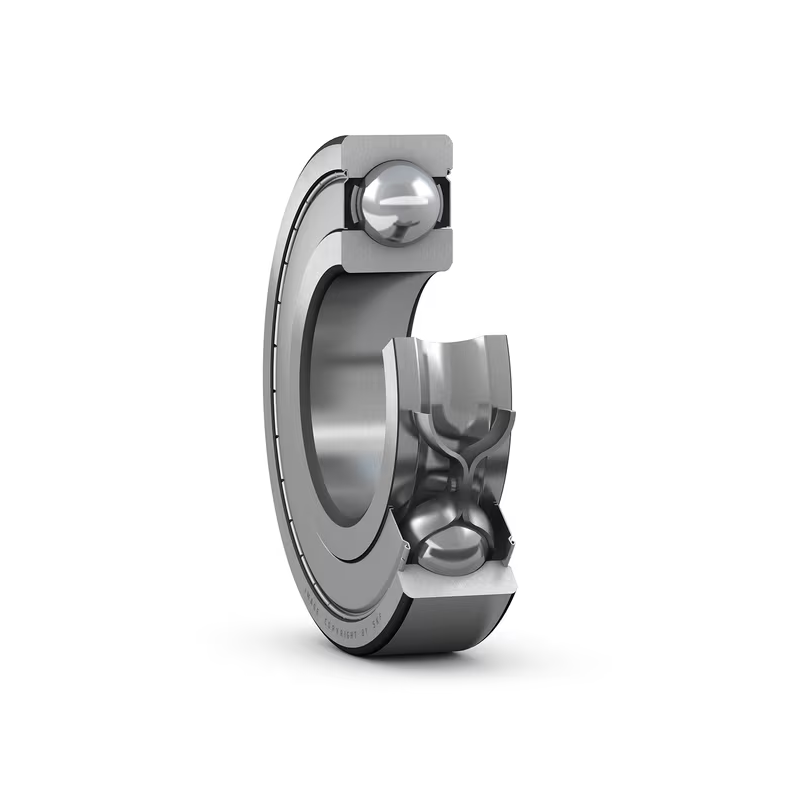 Deep Groove Ball Bearing With Seals (55mm x 100mm x 21mm) 6211-2Z/C3