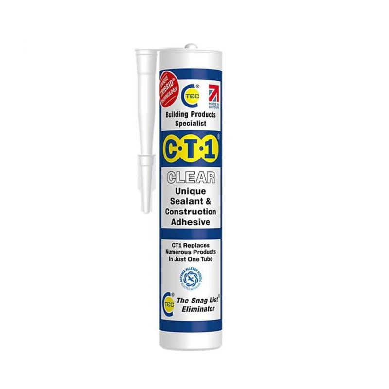 CT1 Clear Sealant and Ahesive 290ml Cartridge