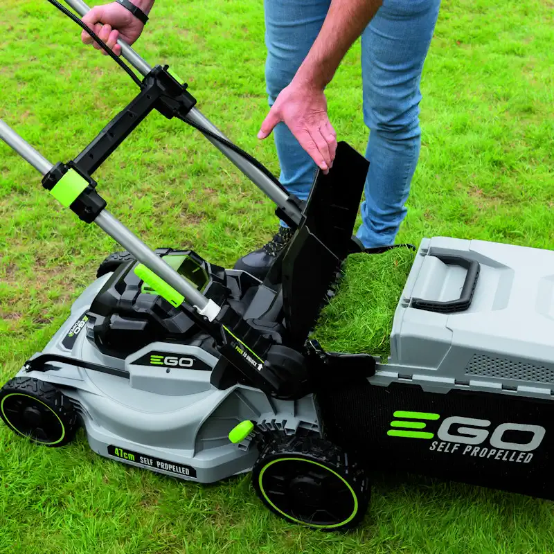 EGO LM1903E-SP 47cm Self-Propelled Mower Kit (5.0Ah Battery & CH5500E Rapid Charger)
