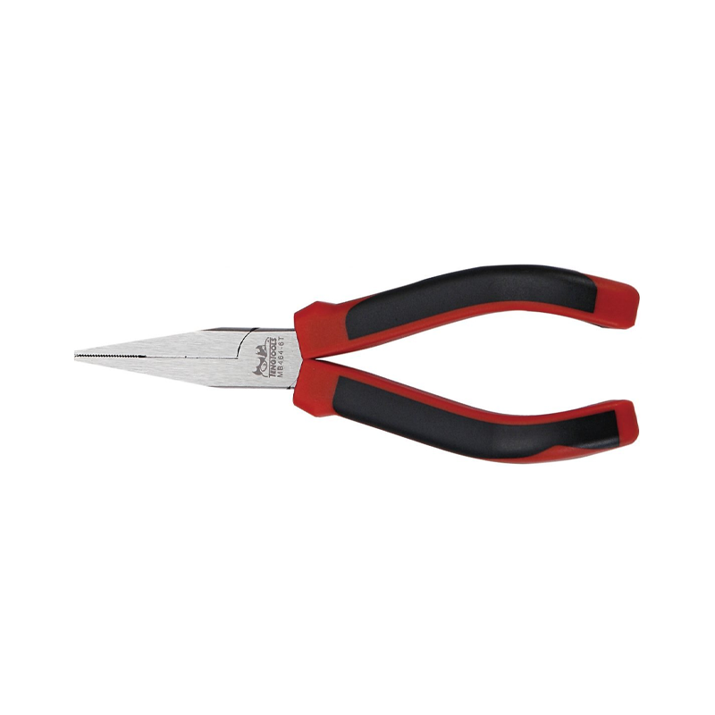 Teng Tools MB464-6T TPR Grip Flat Long Nose Pliers 165mm / 6″
