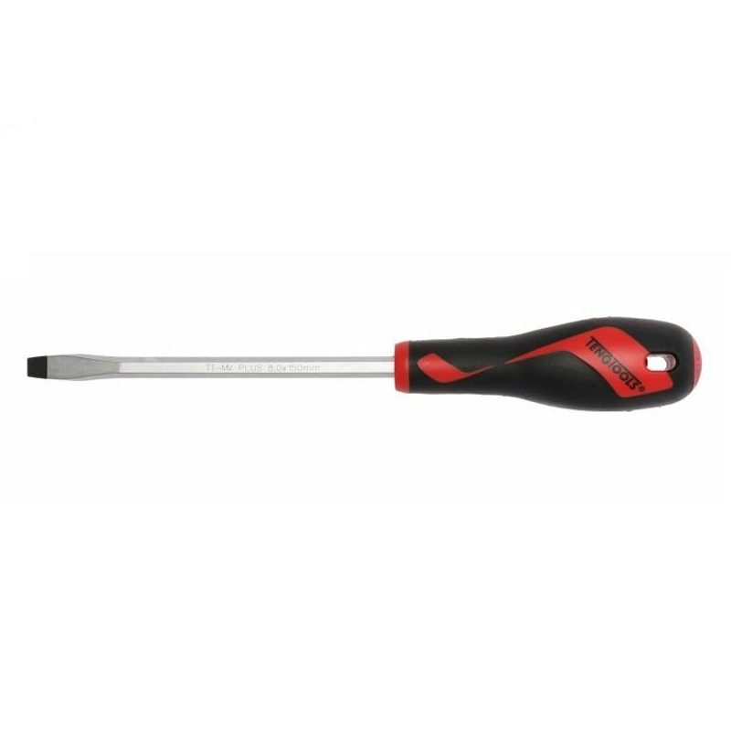 Teng MD935N Flared Slotted Screwdriver with Hexagonal Shaft 10x200mm
