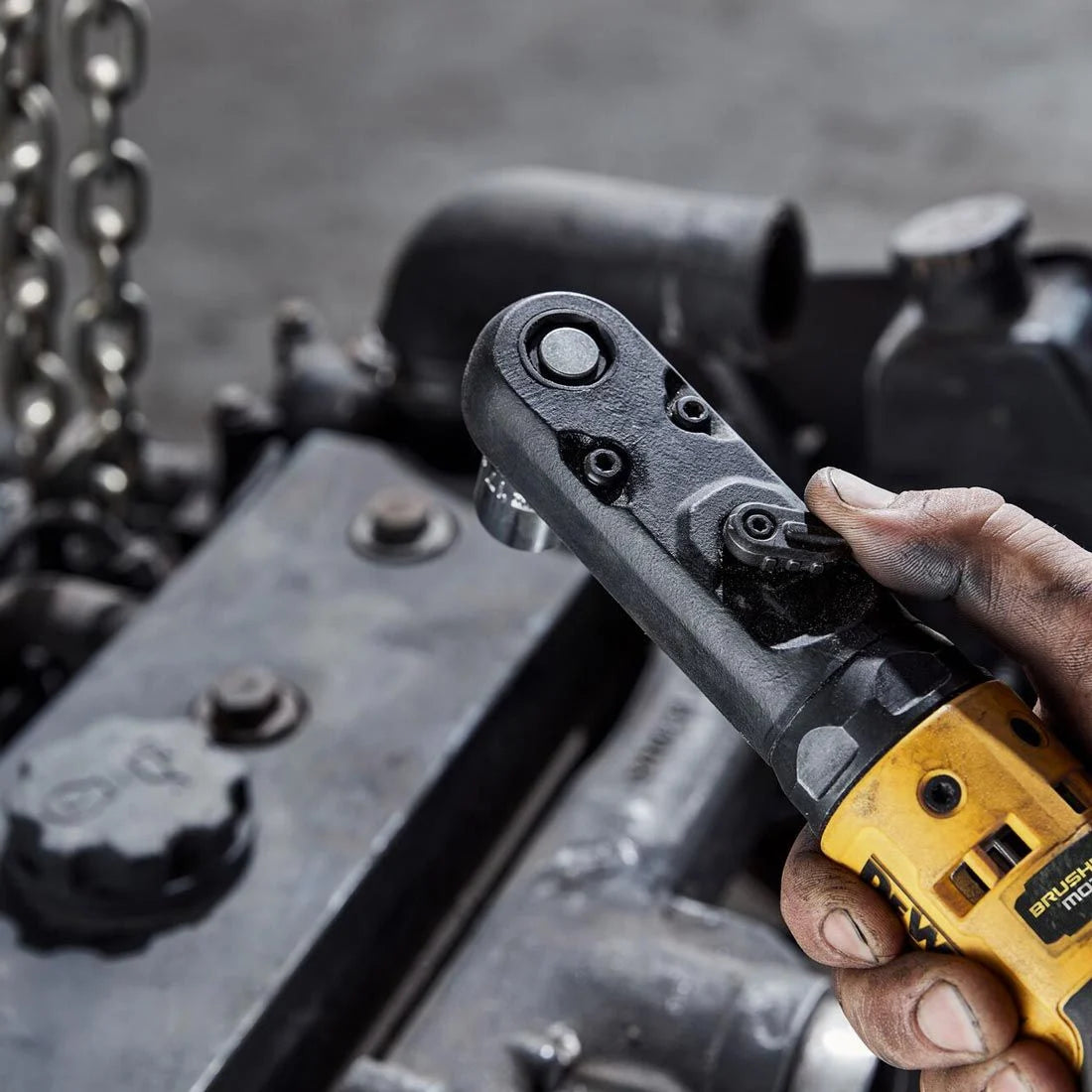 DeWalt DCF510N-XJ 18v XR 3/8" & 1/2" Brushless Sealed Head Ratchet Body Only (Body Only) (Copy)