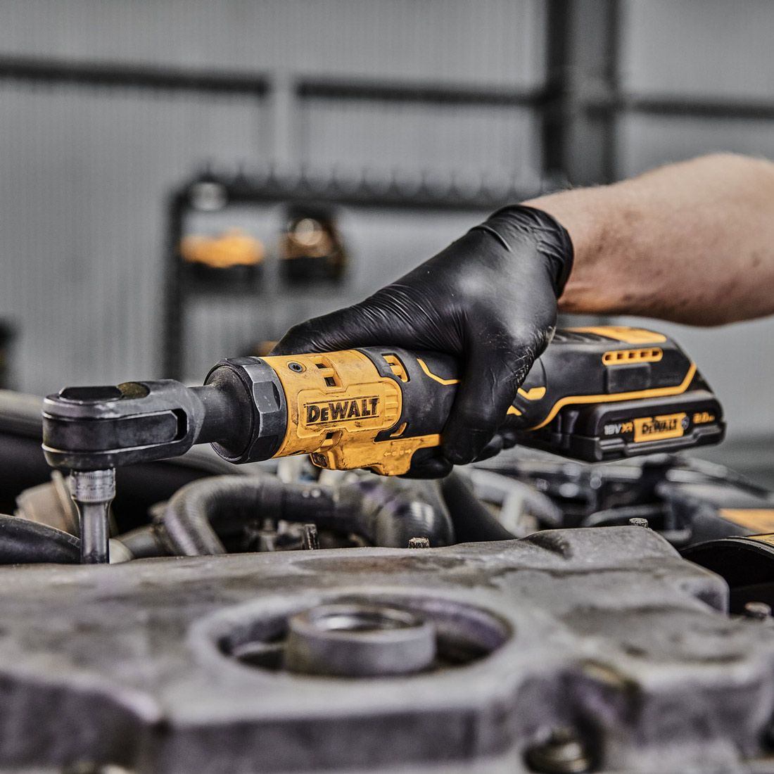 DeWalt DCF512N-XJ 18v XR Brushless 1/2" Open Head Ratchet (Body Only)