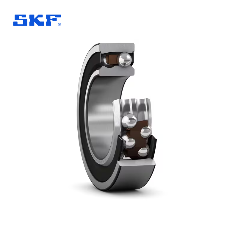 SKF 2205E2RS1TN9C3 Rubber Sealed Self Aligning Ball Bearing 25x52x18mm 0.18kg