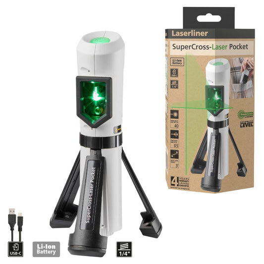 LaserLiner SuperCross-Laser Pocket