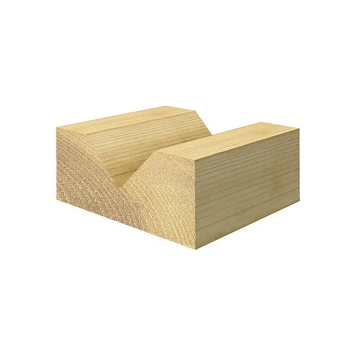 TREND C044 CHAMFER V GROOVE CUTTER ANGLE=45 DEGREES 1/4" SHANK
