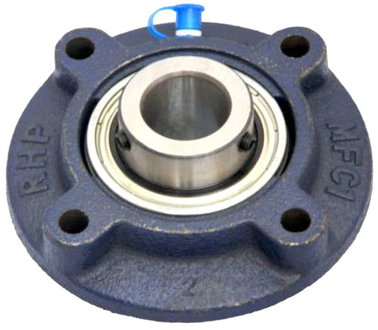 RHP MFC50 4 Bolt Round Cast Iron Flange Bearing 50mm 3kg