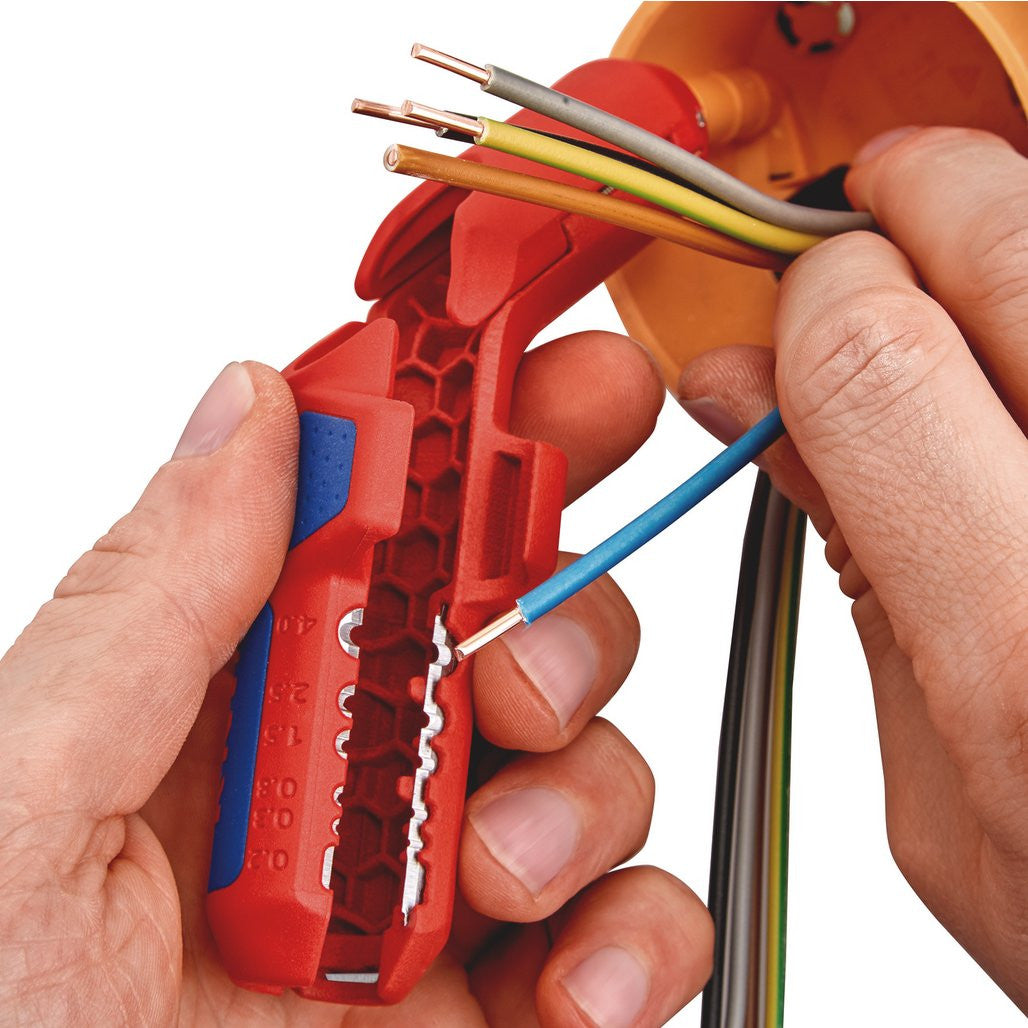 KNIPEX 16 95 01 SB ErgoStrip® Universal Stripping Tool, 135mm