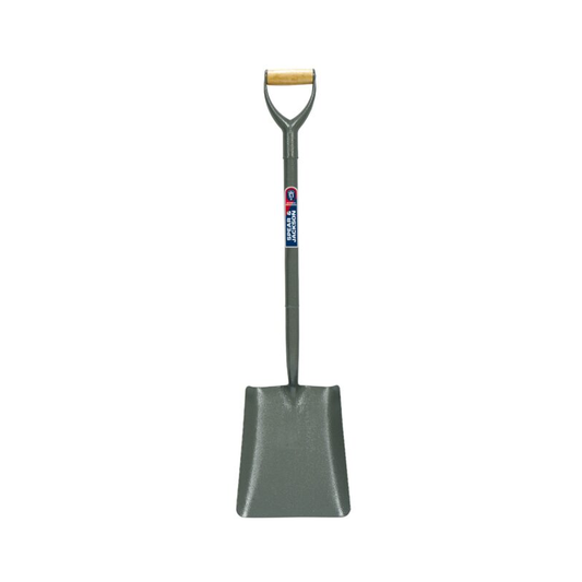 Spear & Jackson 2002AR Tubular Steel Square Mouth No.2 Shovel
