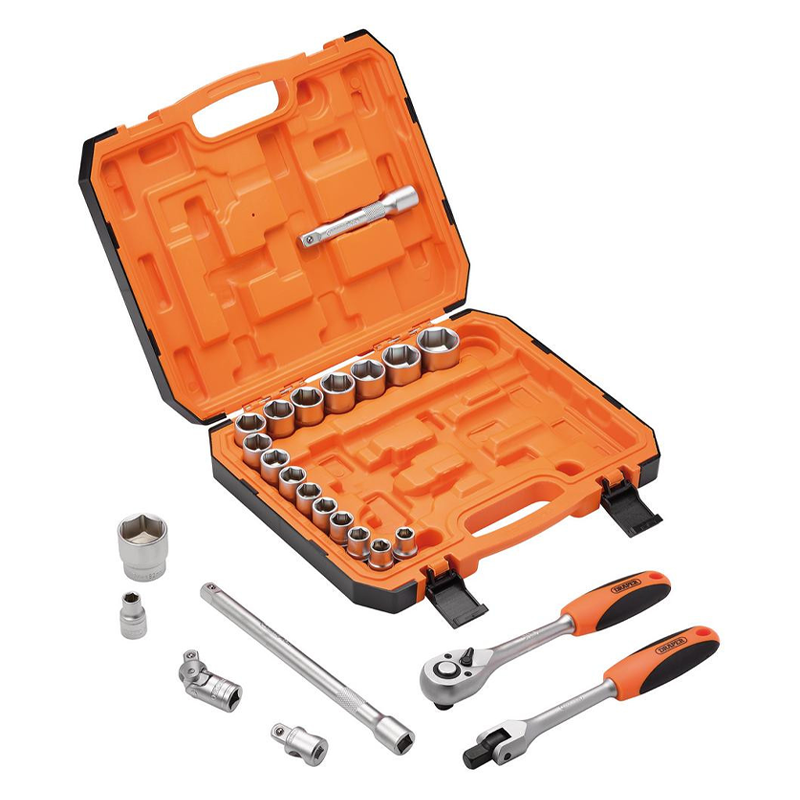 Draper 24pc HI-TORQ® 6 Point Socket Set 1/2" (22112)