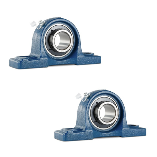 Pack of 2 - UCP205 FSZ 25mm Pillow Block Bearing 1.4kg