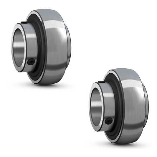 Pack of 2 - UC204-12 FSB Imperial Bearing Insert with 3/4''x47mm 0.5kg