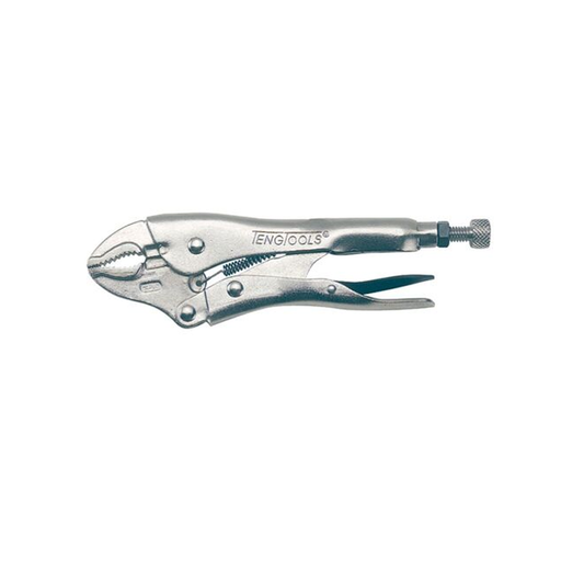 Teng Tools 401-4 Curved Jaw Power Grip Plier 105mm / 4''