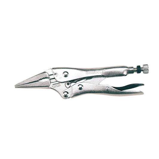 Teng Tools 404-6 Long Nose Power Grip Plier 6''