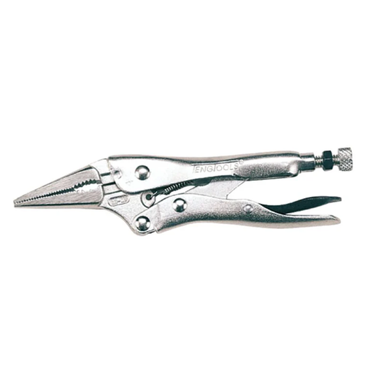 Teng Tools 404-9 Long Nose Power Grip Plier 9''