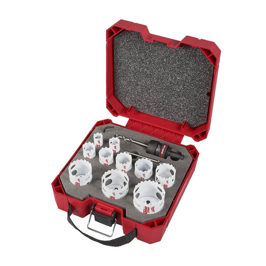 Milwaukee 49224772 Bi-Metal Quik-Lok Hole Dozer Set 13pcs