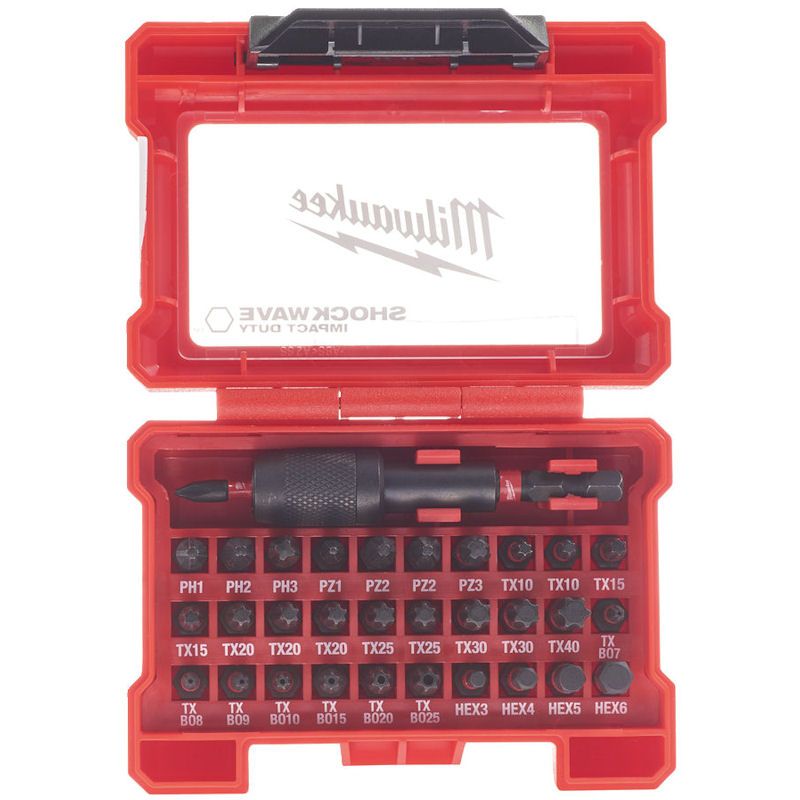 Milwaukee 32 Piece ShockWave Impact Duty Bit Set 4932464240