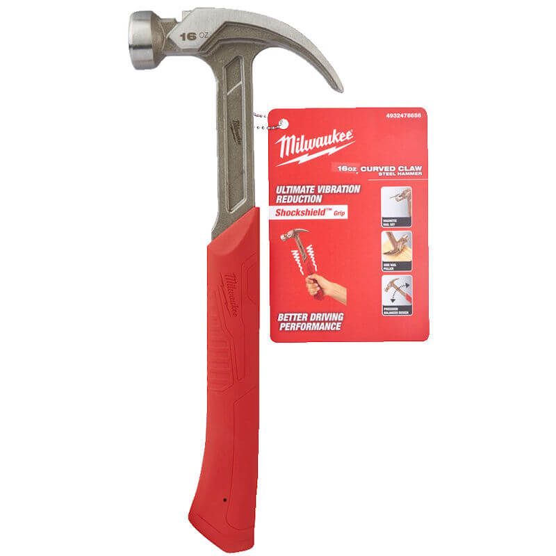 Milwaukee 16oz Steel Rip Claw Hammer 4932478655