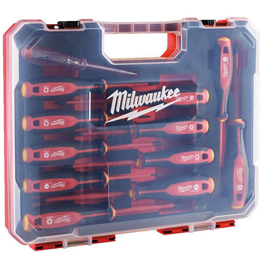 Milwaukee Tri-Lobe VDE Screwdriver 12pc Set 4932479095