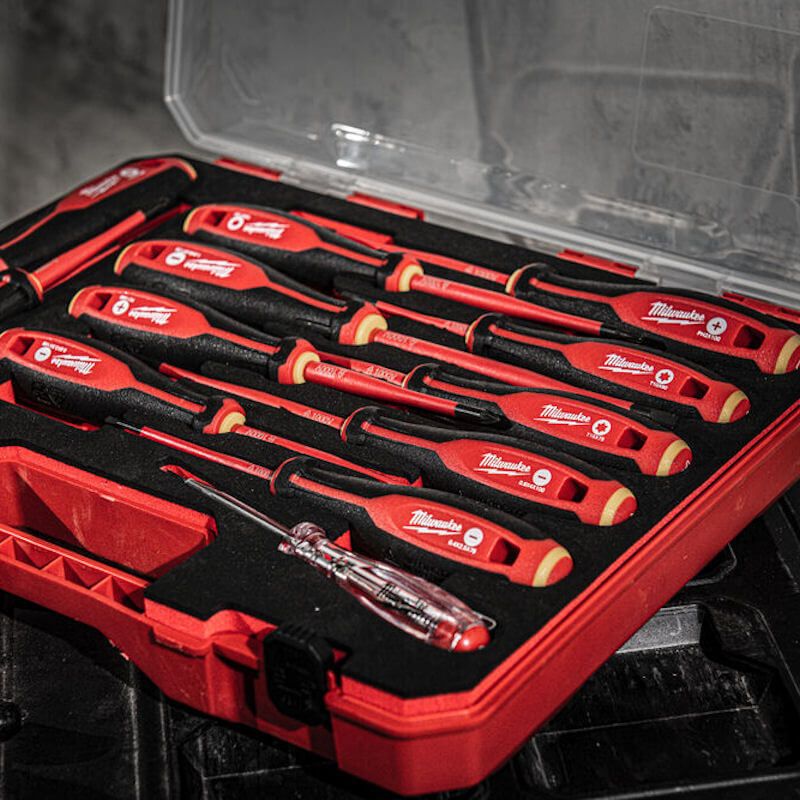Milwaukee Tri-Lobe VDE Screwdriver 12pc Set 4932479095