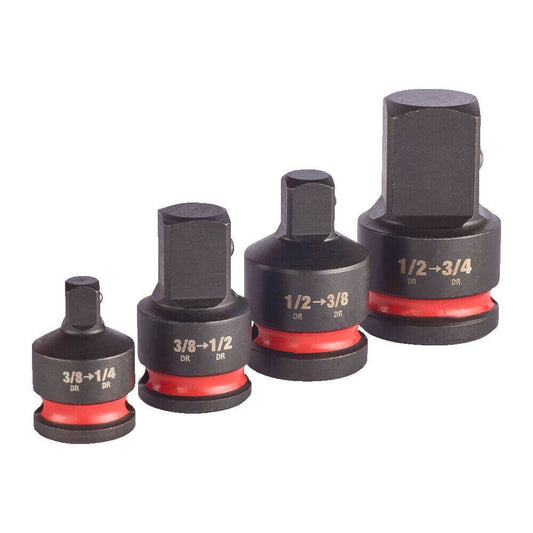 Milwaukee 4pc ShockWave Impact Duty Adaptor Set 4932480356
