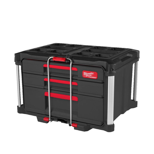 Milwaukee 2+1 Drawer Packout Tool Box 4058546480615