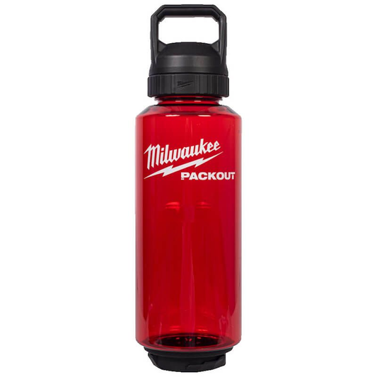 Milwaukee 1420ml Water Bottle Chug Lid Red 4932498638