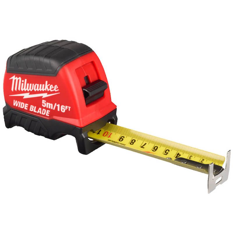 Milwaukee 5m / 16ft GEN II Wide Blade Tape Measure 4932499204