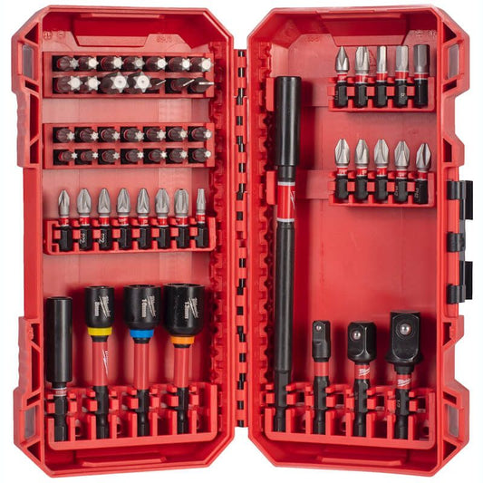 Milwaukee 54 Piece ShockWave Impact Duty Fastening Ultimte Fit Screwdriving Bit Set 4932500389