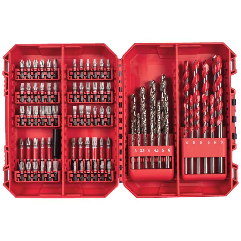 Milwaukee 80 Piece ShockWave Impact Duty Ultimate Fit Drill & Drive Bit Set 4932501309