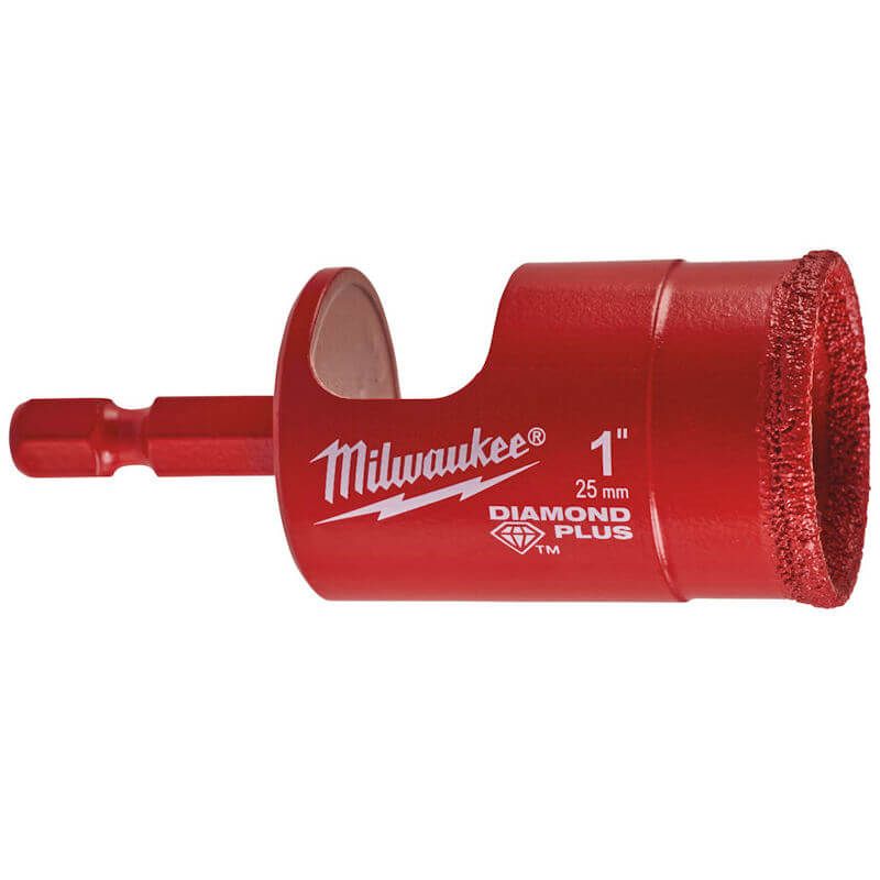 Milwaukee 25mm Diamond Plus Wet / Dry Drill Bit 49560517