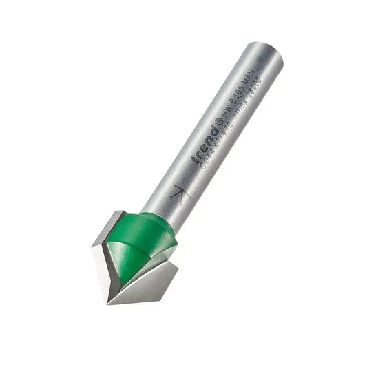 TREND C074A ROUNDING OVER 1.6MM RADIUS X 7.9MM CUT 1/4" SHANK