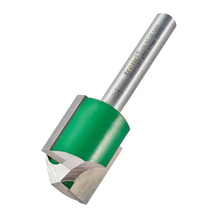 TREND C030A TWO FLUTE CUTTER 20MM DIAMETER 1/4" SHANK