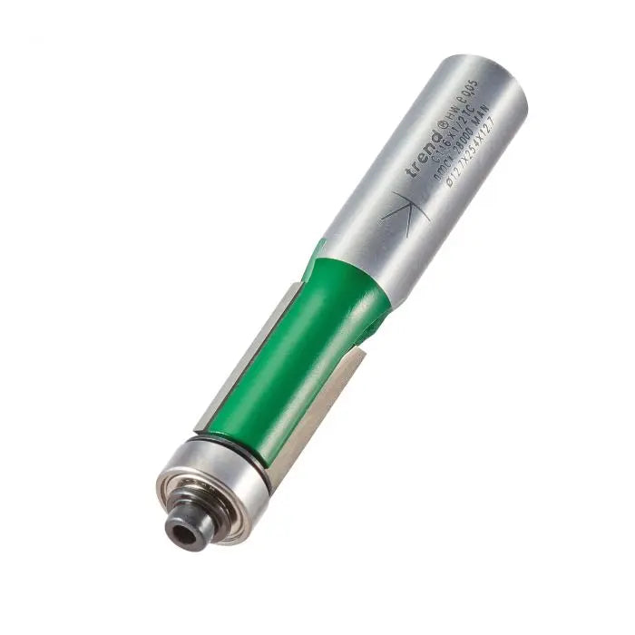 TREND C116 SELF GUIDED TRIMMER 12.7MM DIAMETER 1/2" SHANK