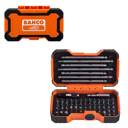 Bahco 59/S54BC Colour Coded Bit Set, 54 Piece