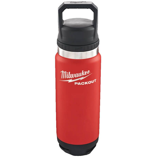 Milwaukee 710ml Insulated Water Bottle Chug Lid Red 4932493465