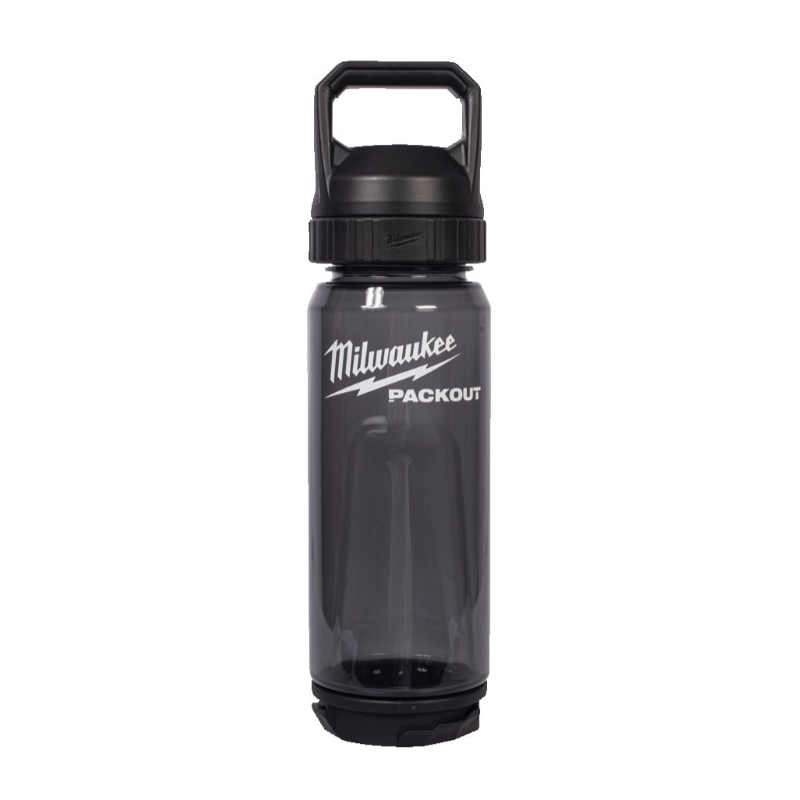 Milwaukee 740ml Water Bottle Chug Lid Black 4932498639