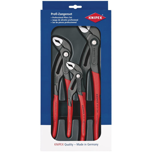 KNIPEX 00 20 09 V02 Cobra® Water Pump Pliers Set 3pcs