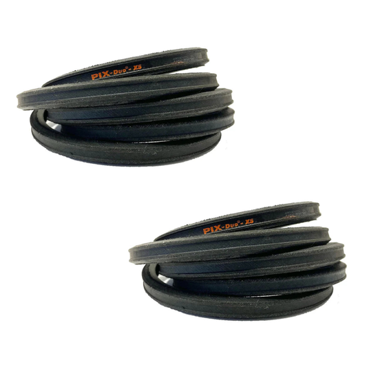 Pack of 2 - AA71 Pix Double Section Classical V-Belt 1803x13mm