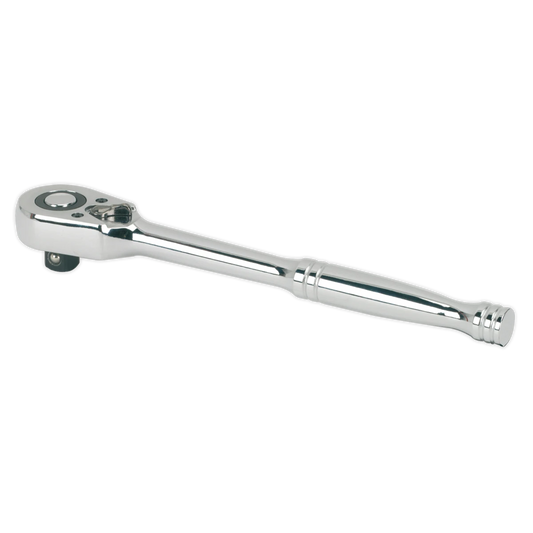 Sealey AK660 Ratchet Wrench 1/4"Sq Drive Pear-Head Flip Reverse