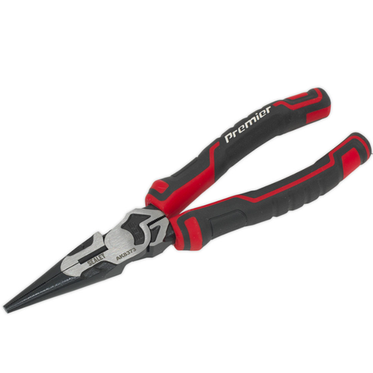 Sealey AK8373 Long Nose Pliers High Leverage 200mm