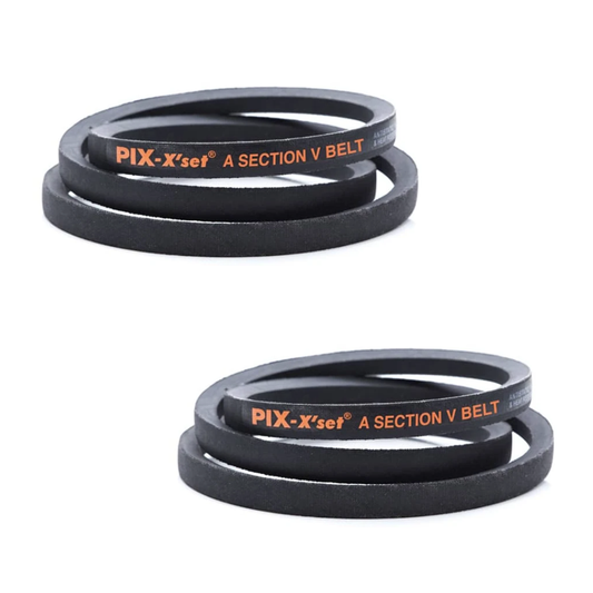 2 Pack - A20 Pix V-Belt A Section 13x510Li