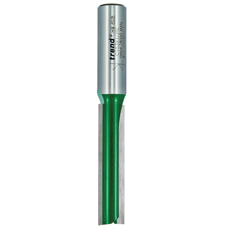 TREND C153 TWO FLUTE CUTTER 12.7MM DIAMETER 1/2" SHANK