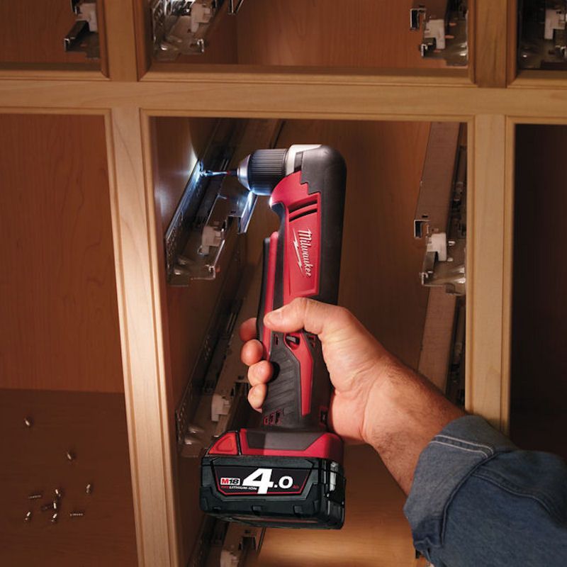 MILWAUKEE C18RAD-0 ANGLE DRILL (BODY ONLY)