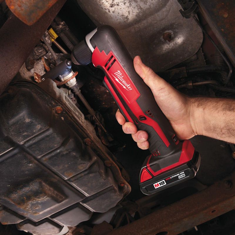 MILWAUKEE C18RAD-0 ANGLE DRILL (BODY ONLY)