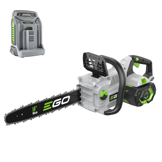 EGO CS1614E 40cm Chainsaw Kit (5.0Ah Battery & Rapid Charger)