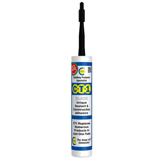 CT1 Black Sealant and Ahesive 290ml Cartridge