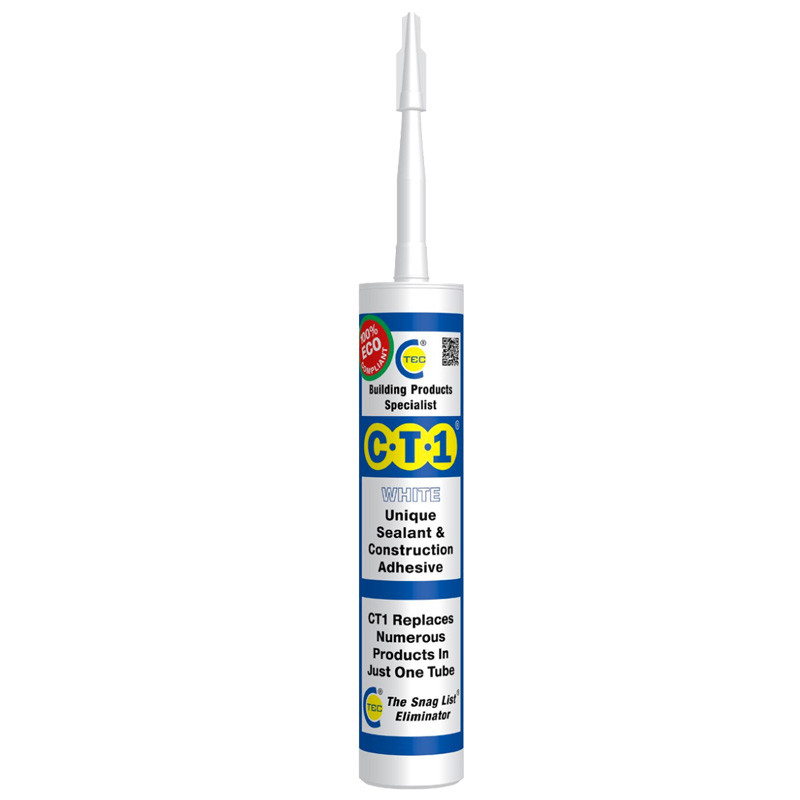 CT1 White Sealant and Ahesive 290ml Cartridge